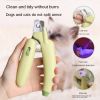 Ai Wo Pet Nail Clipper Cat Nail Knife Dog Nail Pliers LED Electric Nail Grinder Pet Products Wholesale